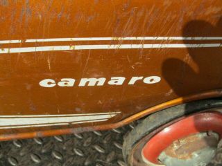 Vintage 1960 ' S MURRAY V - FRONT CAMARO PEDAL CAR,  GOOD 6