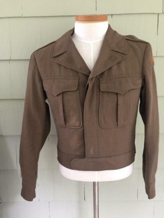 Ww2 Field Jacket Pants Army Uniform 8th Air Corps Patch 38r