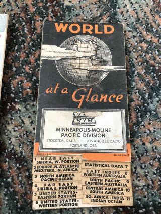 Vintage Minneapolis Moline Cards Pencils patch coloring books tape measures top, 7