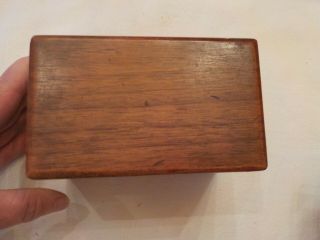 File Index Wooden File Boxmead Diet Materials Mead Johnson & Co.  Evansville Ind