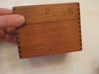 file index wooden file boxmead diet materials mead johnson & co.  evansville ind 2