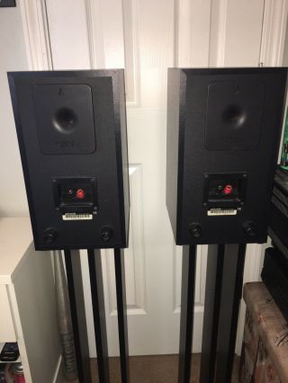 Vtg Polk Audio RT35I Bookshelf Stereo Speakers 5