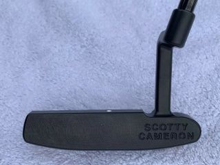 SCOTTY CAMERON TOUR RAT 1 CIRCLE T TOUR ONLY ALL BLACK WITH COVER - RARE FINISH 2