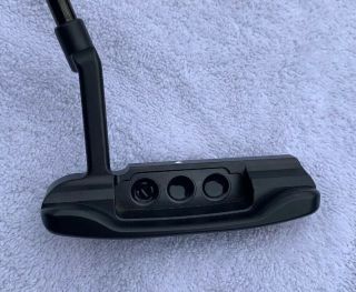 SCOTTY CAMERON TOUR RAT 1 CIRCLE T TOUR ONLY ALL BLACK WITH COVER - RARE FINISH 3