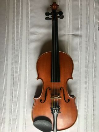 Rare Ch.  J B Collin - Mezin 4/4 Signed Violin,  France 1892 With Case & 2 Bows