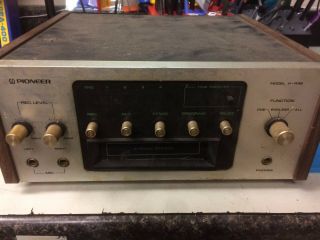 Vintage Pioneer H - R99 Stereo 8 Track Tape Player Recorder Deck
