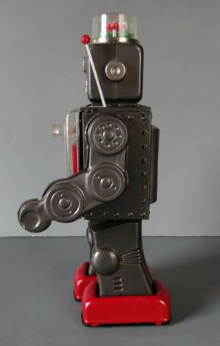 Vintage 1960 ' s HORIKAWA FIGHTING ROBOT Tin Space Toy made in JAPAN 6