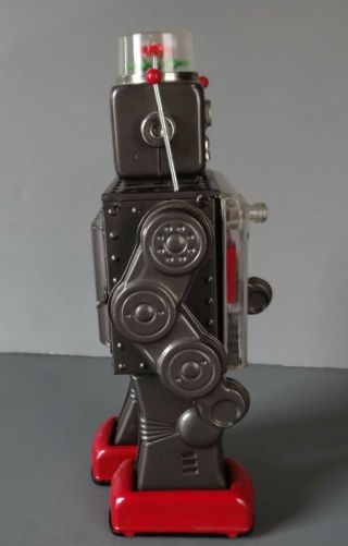 Vintage 1960 ' s HORIKAWA FIGHTING ROBOT Tin Space Toy made in JAPAN 8