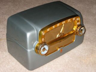 Vintage Crosley Model E - 15 - Sl Tube Radio Mid - Century