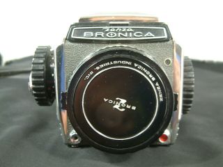 Vintage Bronica S2 w/Nikkor - P 75mm F 2.  8 lens 2