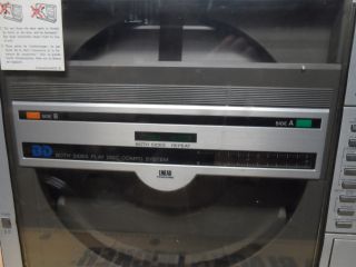 Sharp VZ - 3000 Both Sides Play Disc Combo Vintage Record Cassette Stereo Player 4