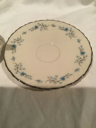 VINTAGE LENOX CHANSON TEA CUP & SAUCER. 3