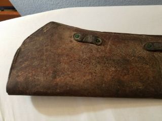 WWII US ARMY M1938 Leather Rifle Jeep Scabbard for M1 Garand Rifle - JQMD 1942 7