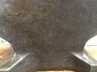 Vintage Firminy 524 Pound Blacksmith Bladesmith Anvil 5