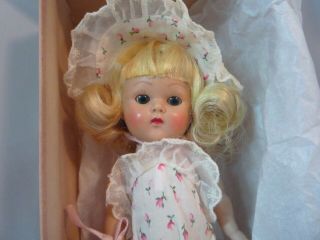 vintage vogue strung ginny doll julie in pink box - ginny doll beauty 3