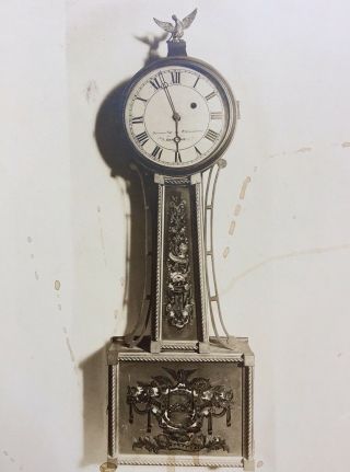 Rare 3 Large C 1890s Eagle Roxbury Clock Making Design 12 X 14 " Cabinet Photos