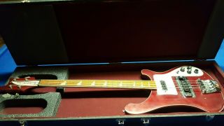 Vintage Rickenbacker 4001 4 String Bass Gutair 70 