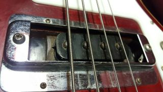 Vintage Rickenbacker 4001 4 String Bass Gutair 70 ' s 4