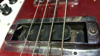 Vintage Rickenbacker 4001 4 String Bass Gutair 70 ' s 5