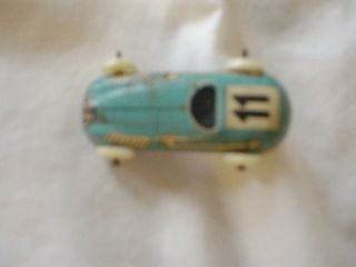 Rare Vintage Race Car 11,  Made In U.  S.  Zone Of Occupied Germany (metal Toy)