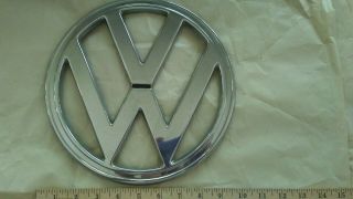 Vintage Volkswagen Vw Bus Front Emblem
