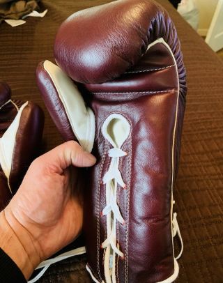Rare Vintage Flores Boxing Fight Gloves 4