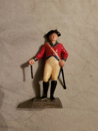 Vintage Marx 60mm Square Base Lord Cornwallis British General Figure