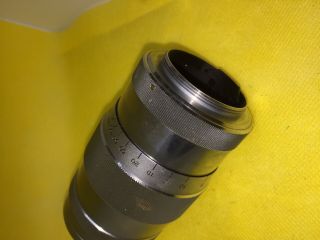 vintage canon rangefinder camera lens.  85mm f/1.  9 4