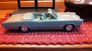 1966 MPC PONTIAC GTO CONVERTIBLE PROMO CAR IN MET GREEN 2