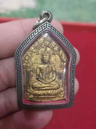 Thai Buddha Amulet Phra Lp Tim Wat Rahanrai Khunpean