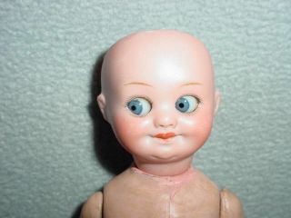 Antique AM 323 Googly Eyed Bisque Head Doll 4
