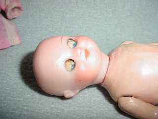 Antique AM 323 Googly Eyed Bisque Head Doll 8