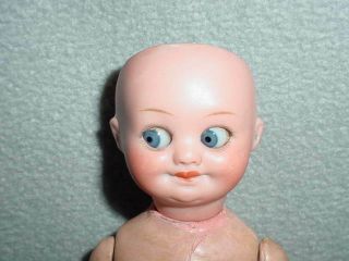 Antique AM 323 Googly Eyed Bisque Head Doll 9