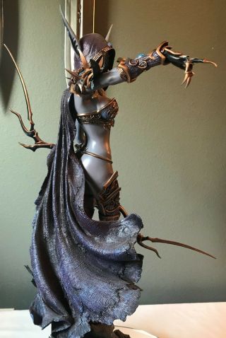 Lin Studios SYLVANAS Warcraft 1:4 Scale Statue 141/270 Very Rare 6