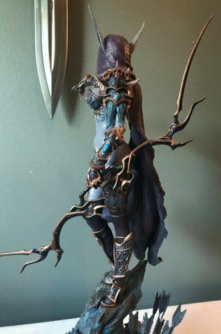 Lin Studios SYLVANAS Warcraft 1:4 Scale Statue 141/270 Very Rare 9