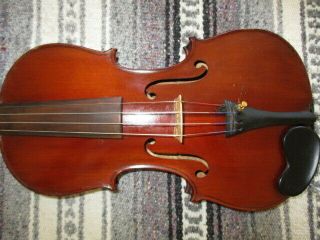 Rare Fine Old Antique 20s Vintage Nippon Japanese 4/4 Violin - Solo Tone 4
