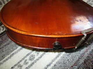 Rare Fine Old Antique 20s Vintage Nippon Japanese 4/4 Violin - Solo Tone 7