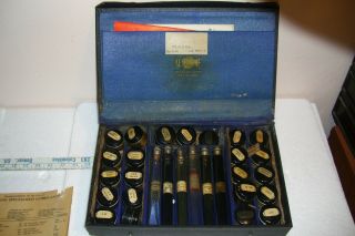 Vintage Keystone Specialized Lubricants Salesman Sample Case