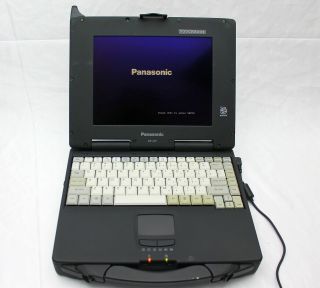 Vtg Panasonic Toughbook Cf - 27 Mk1 266mhz Pent Mmx/ 10.  5 " / Win98