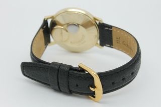 VINTAGE 1960 ' s Timex 14k Solid Gold Mens Electric Watch Backset France = = 7