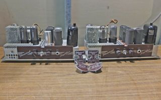 Vintage Bell & Howell Filmosound 185 Mono Tube Amplifiers