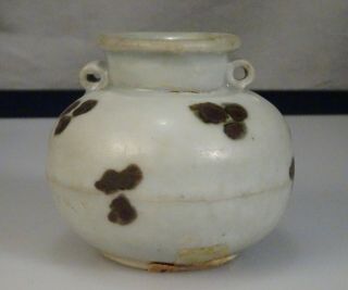 Chinese Qingbai Song Yuan Dynasty Porcelain Jarlet With Spots - 56915