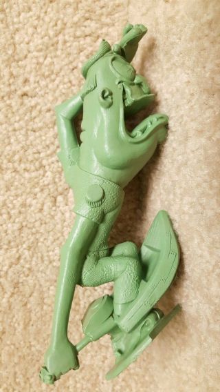 Vintage 1963 Marx Nutty Mads Manny The Reckless Mariner Green Plastic Figure