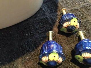 Vintage Sherle Wagner Water Lilies Sink And Faucet With Cabinet Pulls 9