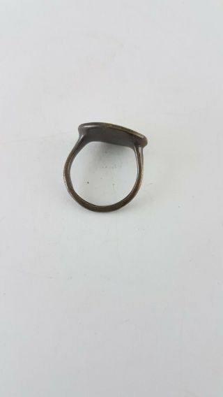 Ancient Bronz Ring - Vintage - Antique ROMAN - BRONZE - RARE - R 3