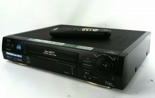 1998 rare vintage JVC HR - S7500U VHS (SVHS) VCR w/remote (see pictures) 3