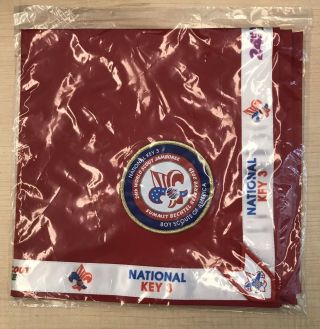 24th World Scout Jamboree 2019 National Key 3 Neckerchief - Very Rare (necker)