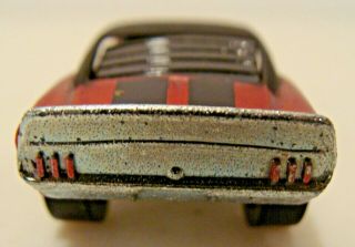 VINTAGE RED LINE HOT WHEELS 1969 MUSTANG BOSS HOSS WITH RARE BLACK FASTBACK ROOF 4