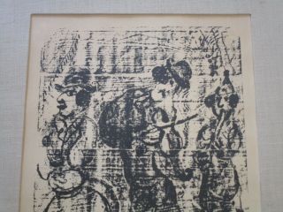 MARC CHAGALL LITHOGRAPH RARE SIGNED LIMITED EDITION OF 40 MODERNISM VINTAGE 5