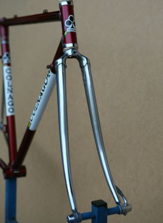 Vintage 1983 Colnago Mexico Columbus steel Campagnolo frame frameset Saronni red 7